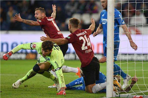 من مباراة هوفنهايم وهانوفر