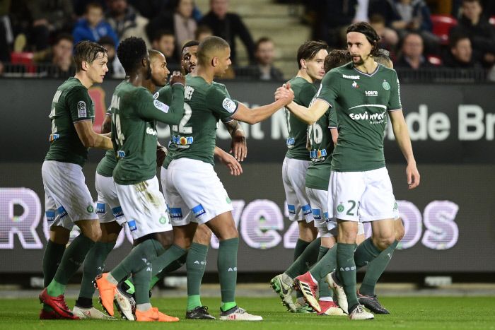 لاعبو سانت إيتيان