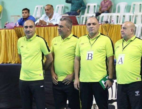 الجهاز الفني لفريق يد الشرطة