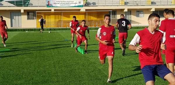 جانب من التدريبات