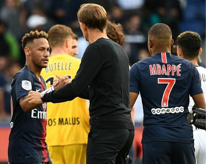 توماس توخيل مع نيمار