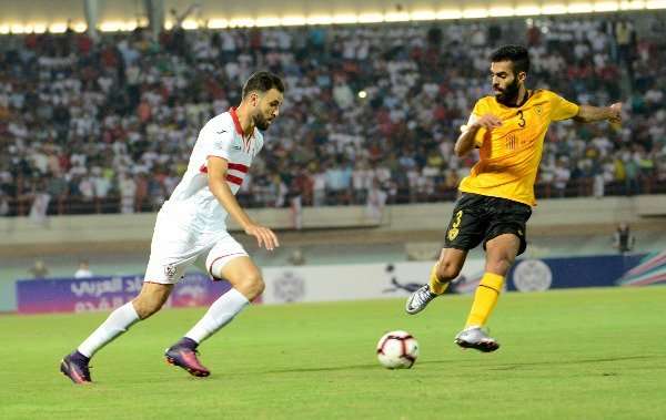 من لقاء القادسية والزمالك