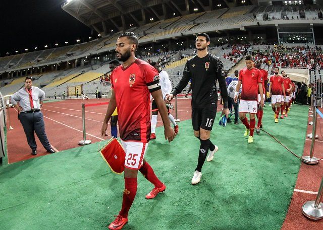 لاعبو الأهلي 