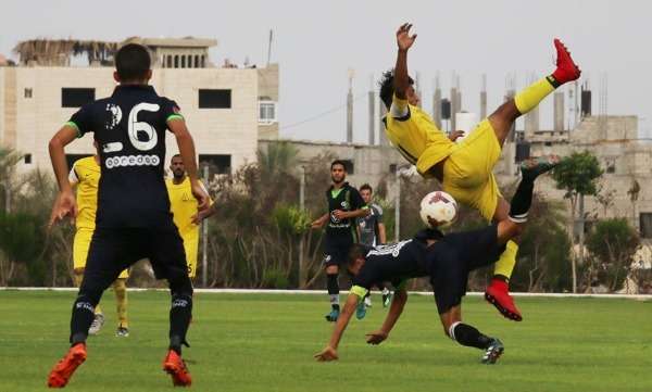 جانب من المباراة