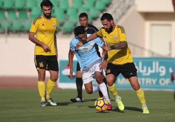 لقطة من المباراة