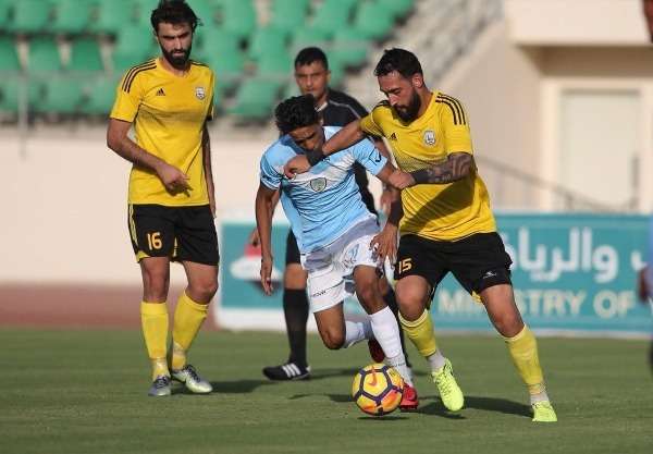 لقطة من المباراة