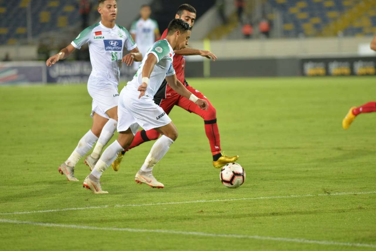 جانب من المباراة