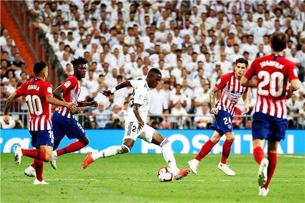 جانب من المباراة