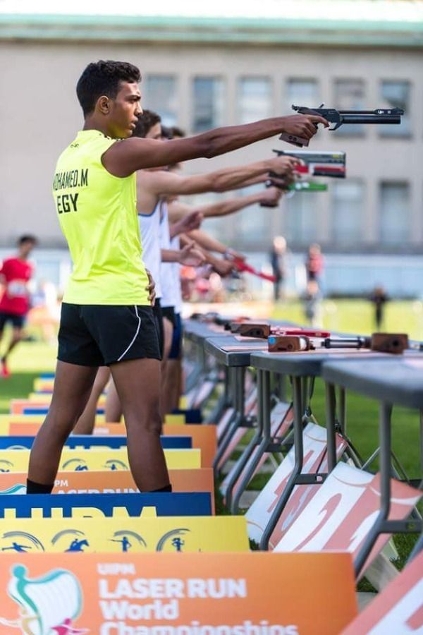 جانب من المنافسات