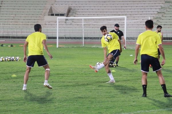 جانب من التدريبات