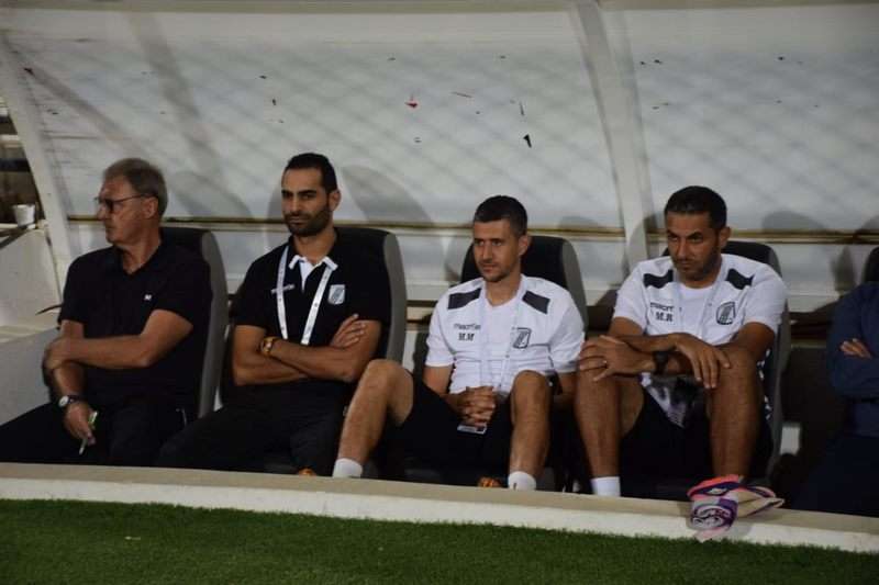 كرول مع جهازه الفني