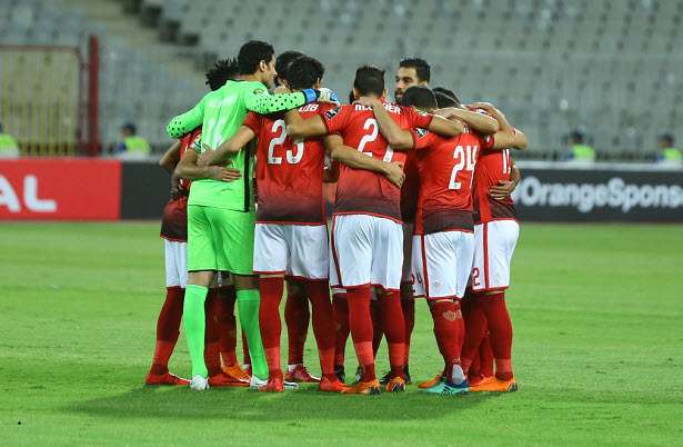 لاعبو الأهلي المصري