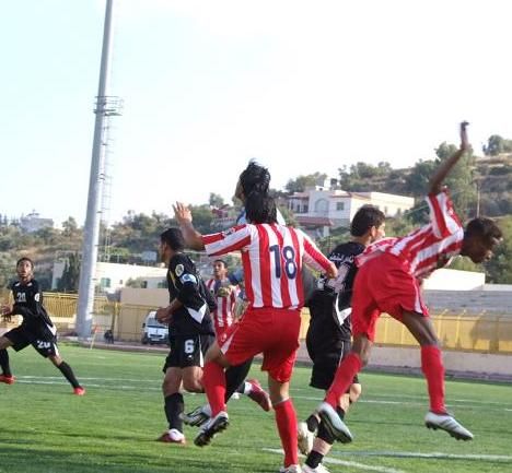 جانب من المباراة