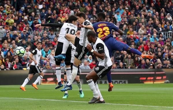 من لقاء سابق بين برشلونة وفالنسيا