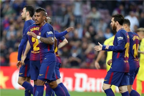 لاعبو برشلونة - أرشيفية