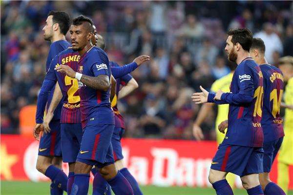 لاعبو برشلونة - أرشيفية