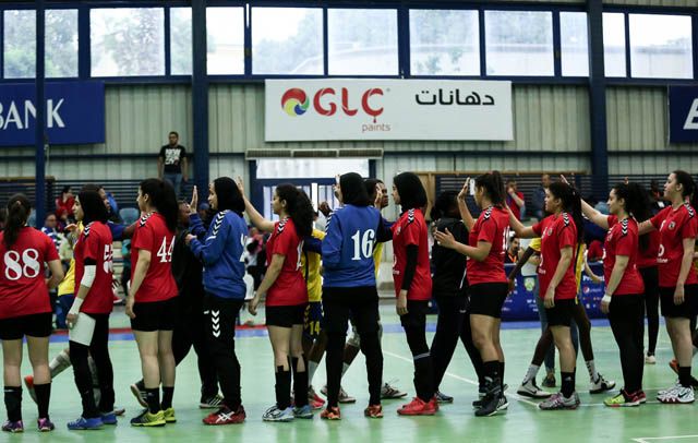 لاعبات الأهلي