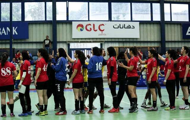 لاعبات الأهلي