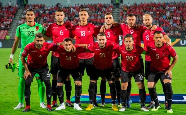 قائمة منتخب ألبانيا لمباراة الأردن