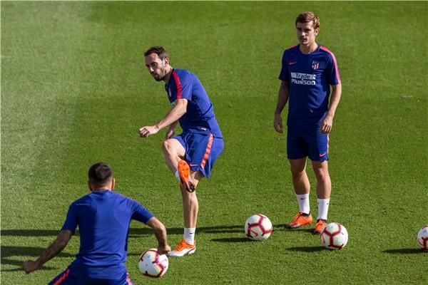 من مران أتليتكو مدريد