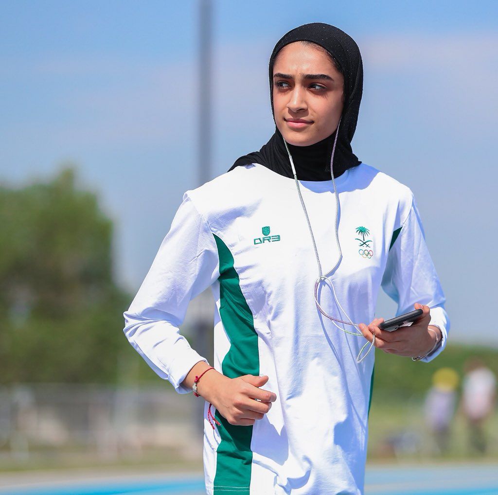 العداءة السعودية رغد بوعريش