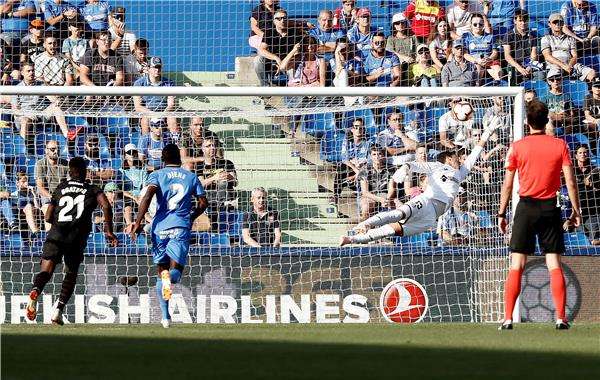 جانب من المباراة