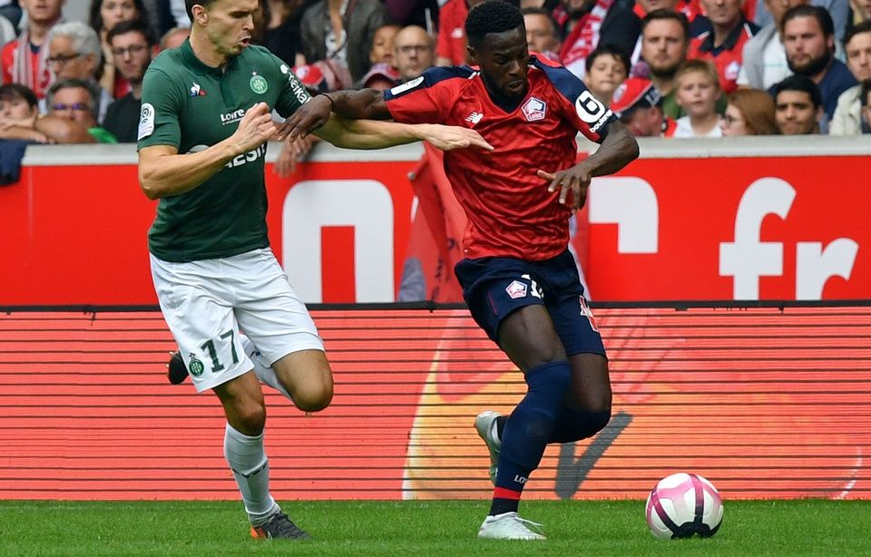 جانب من المباراة