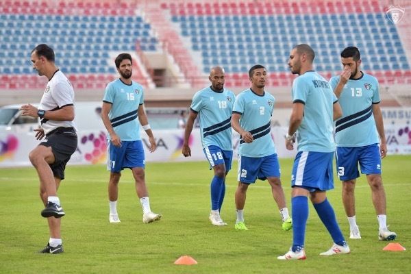 تدريبات منتخب الكويت