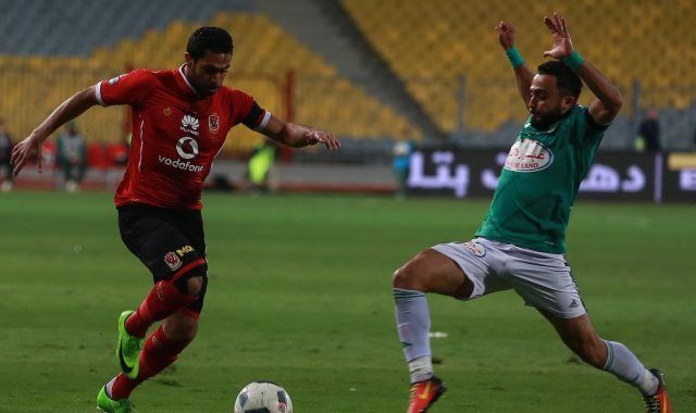 جانب من المباراة