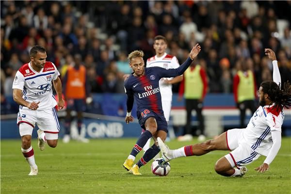 جانب من المباراة