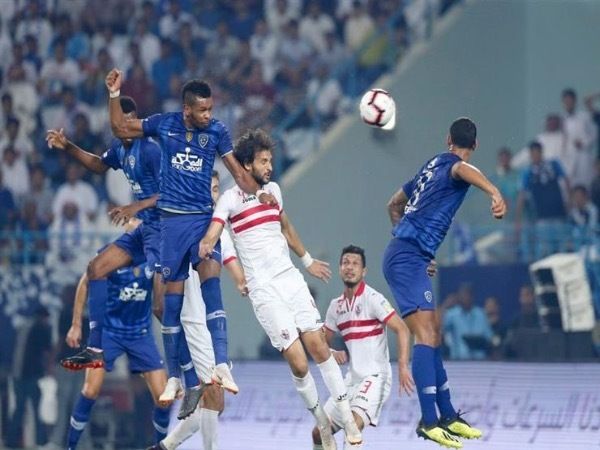 من مباراة الهلال والزمالك