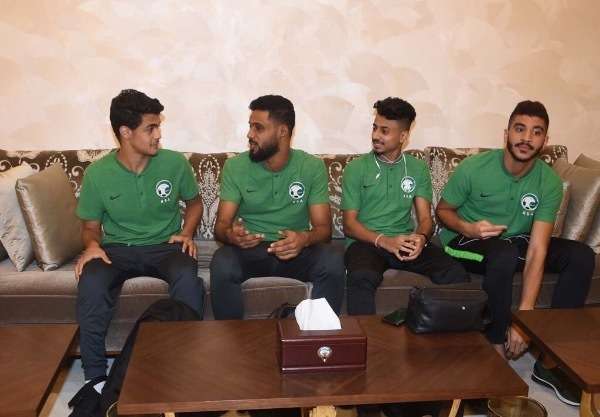 جانب من وصول البعثة 