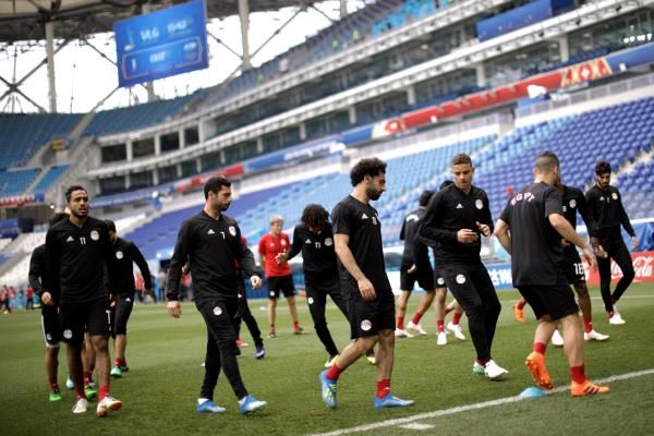 لاعبو المنتخب المصري 