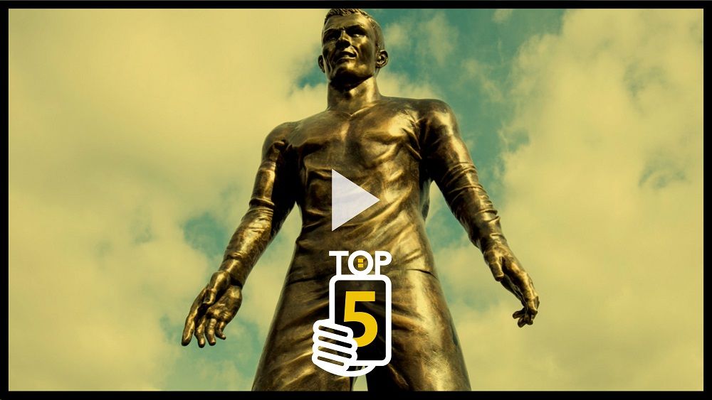 تمثال كريستيانو رونالدو