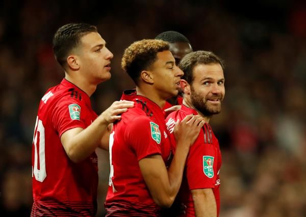 لاعبو مانشستر يونايتد