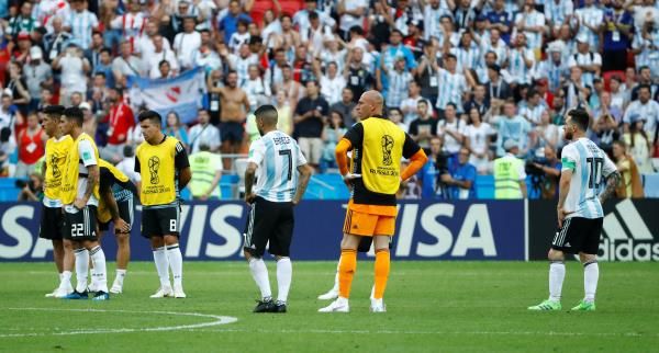 لاعبو المنتخب الأرجنتيني