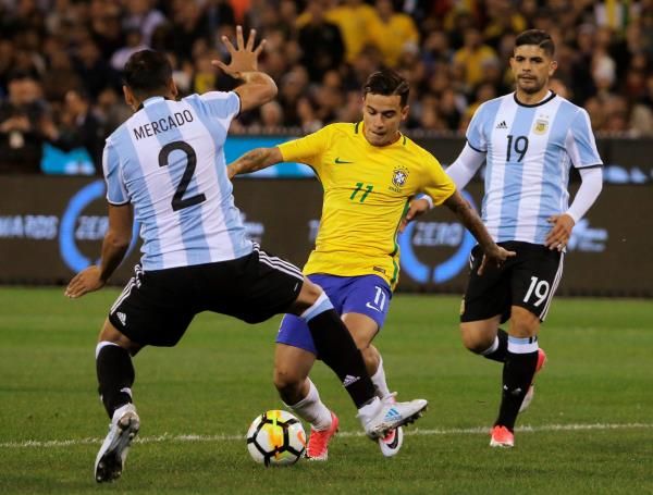 مواجهة سابقة بين البرازيل والأرجنتين
