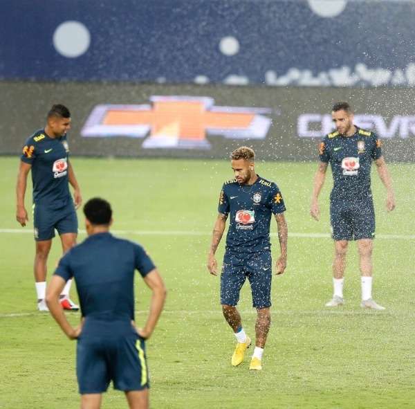 من تدريبات البرازيل