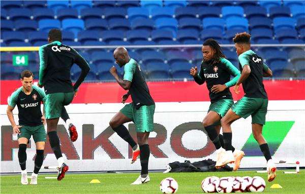 من تدريبات البرتغال