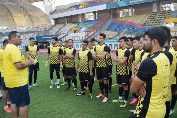 من تدريبات المنتخب الأردني في جاكرتا