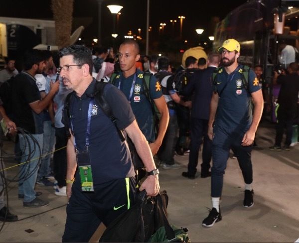 من وصول لاعبي البرازيل