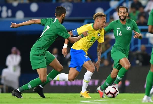 نيمار من مواجهة السعودية