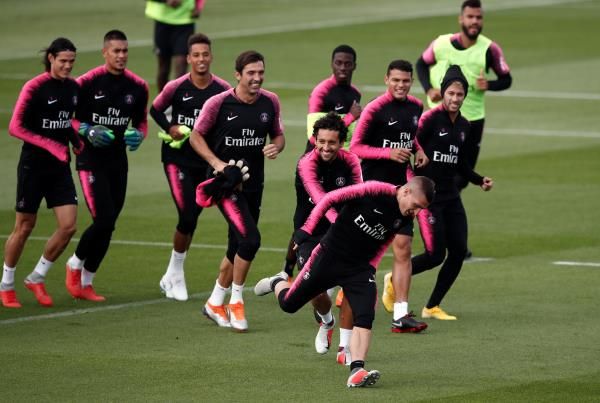 من تدريبات سان جيرمان