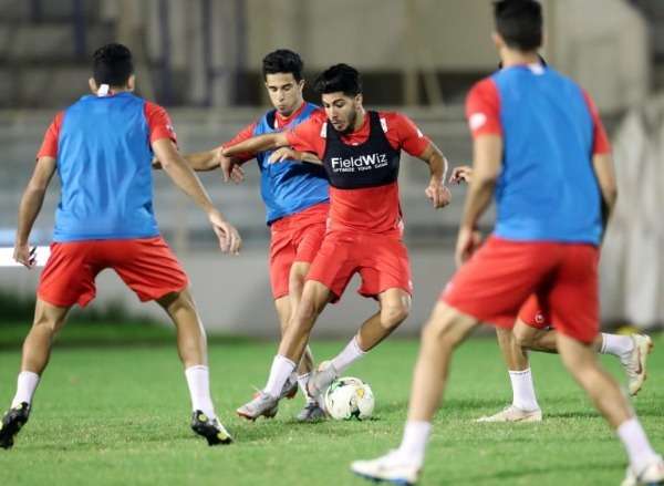 من تدريبات منتخب تونس اليوم