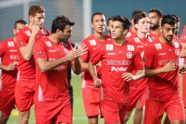 لاعبو منتخب تونس