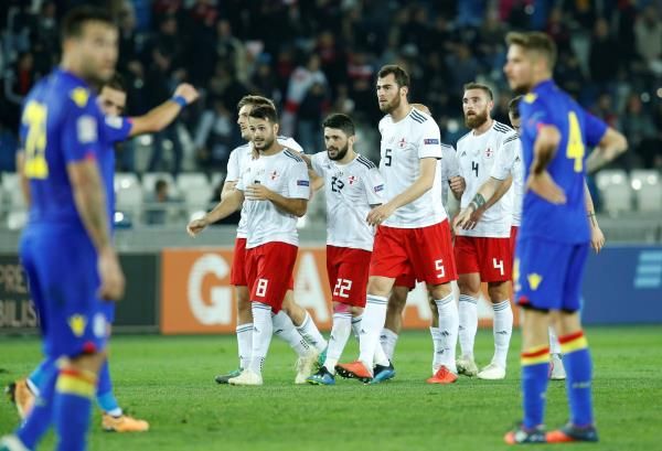 لاعبو جورجيا 