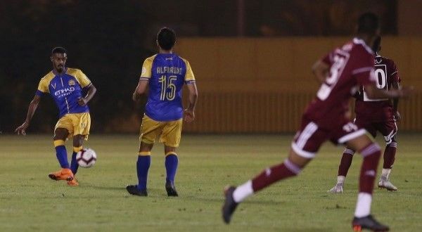 من ودية النصر والفيصلي