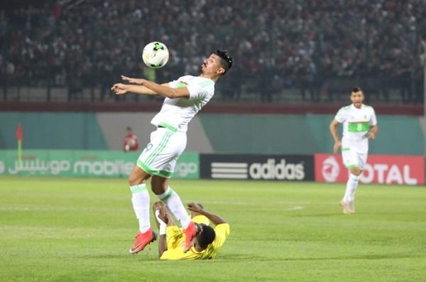 جانب من مباراة الجزائر وبنين