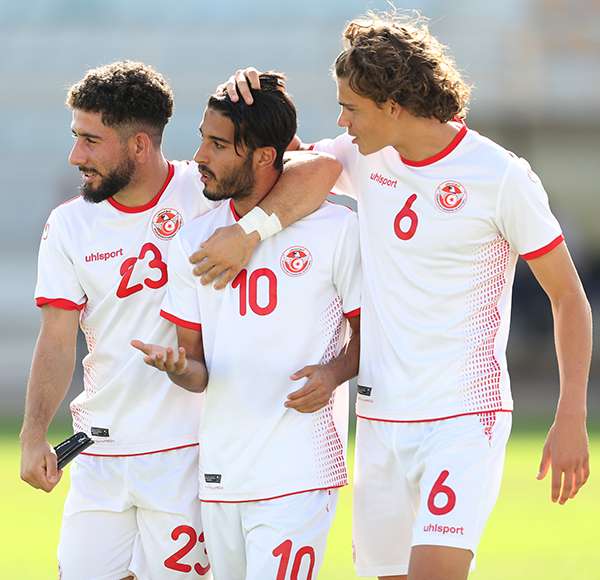 لاعبو المنتخب الأولمبي التونسي