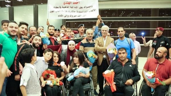 المنتخب بعد وصوله الأردن